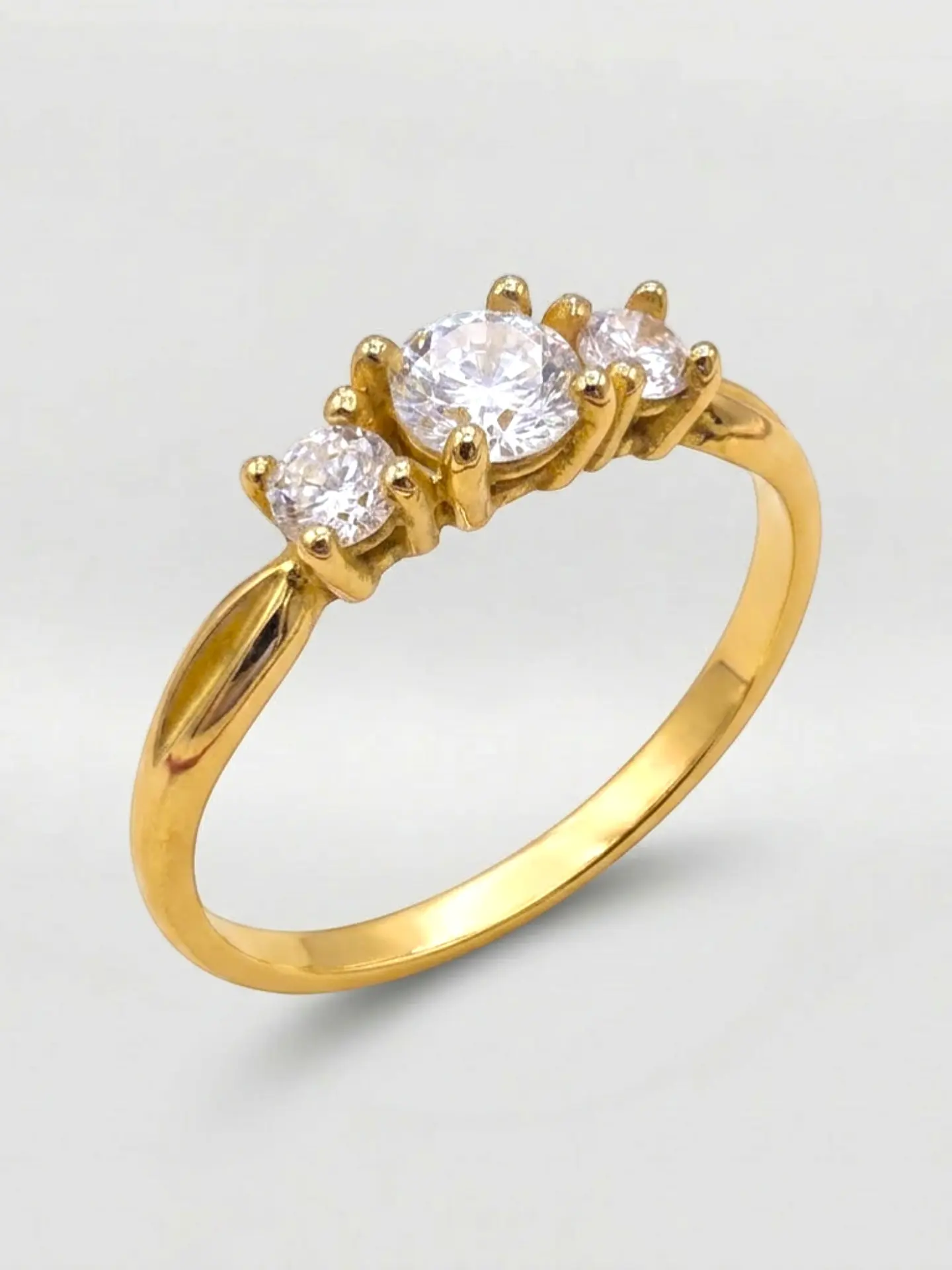 Anillo Princesa Real Oro 18k 2