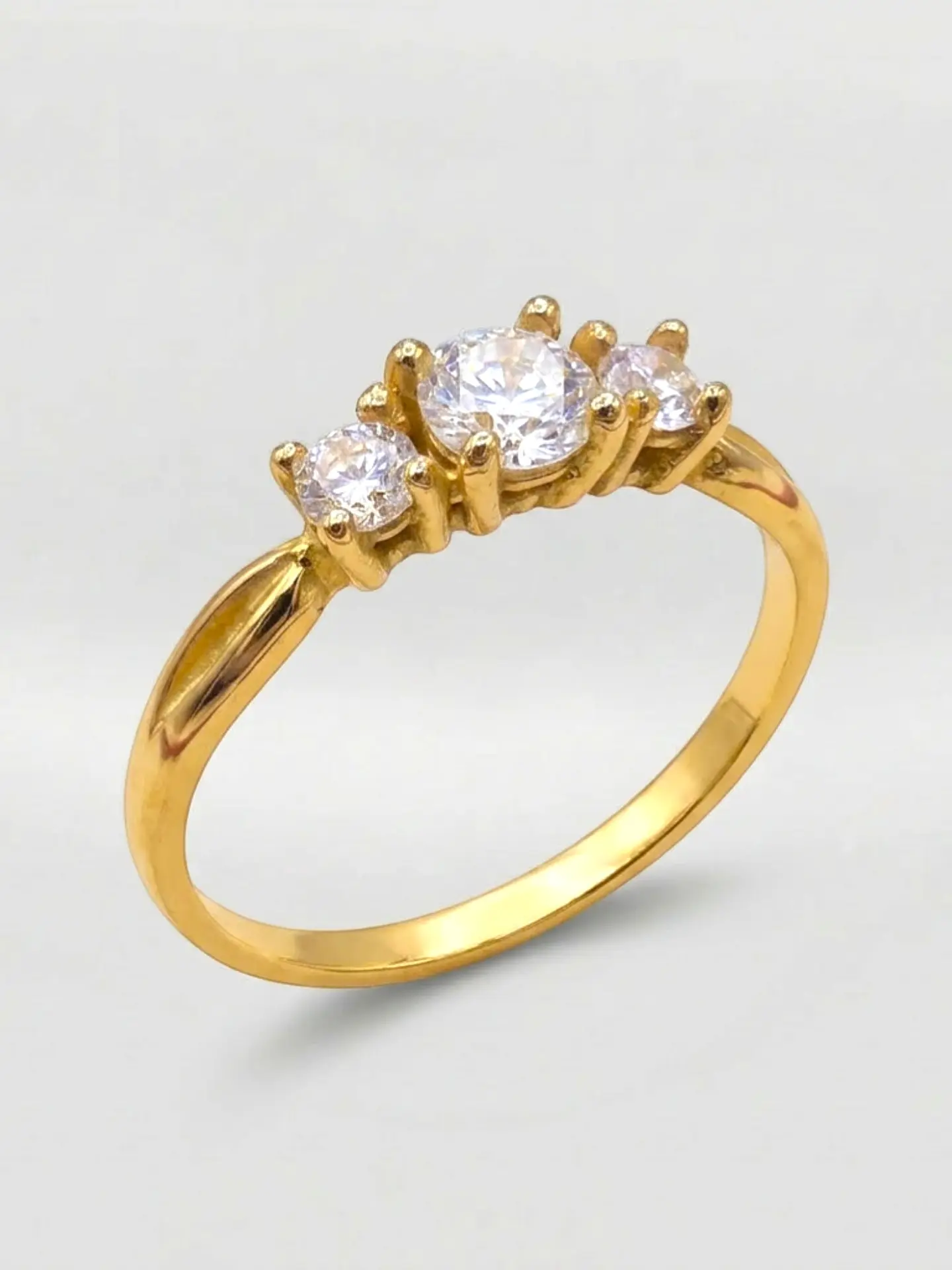 Anillo Princesa Real Oro 18k 3