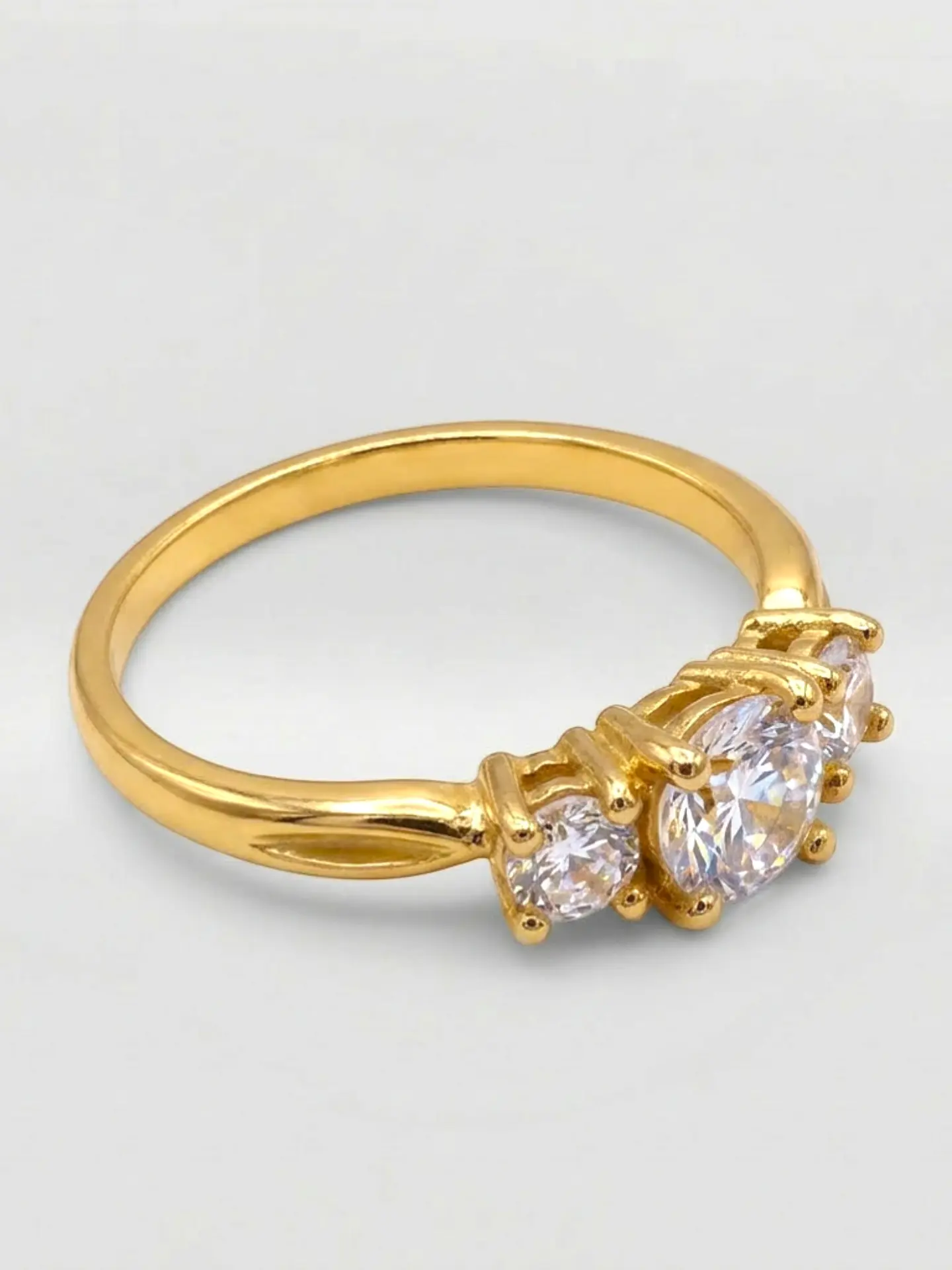 Anillo Princesa Real Oro 18k 4