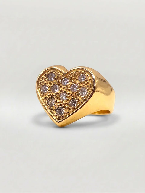 Anillo Corazón de Gala Circones Oro 18k