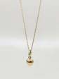 Cadena Corazón de Amor Delicado Oro 18k - Miniatura 1