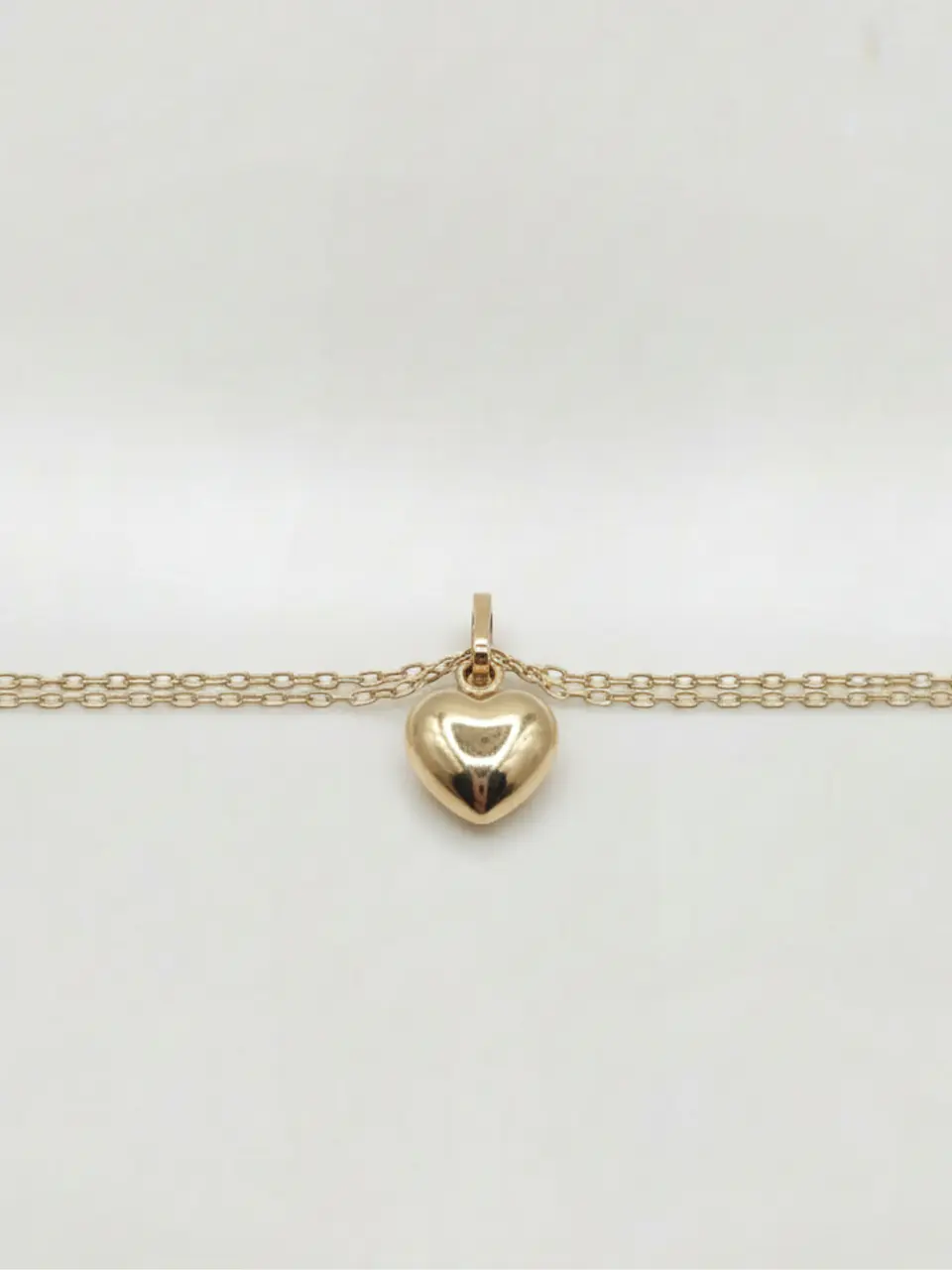 Cadena Corazón de Amor Delicado Oro 18k 4