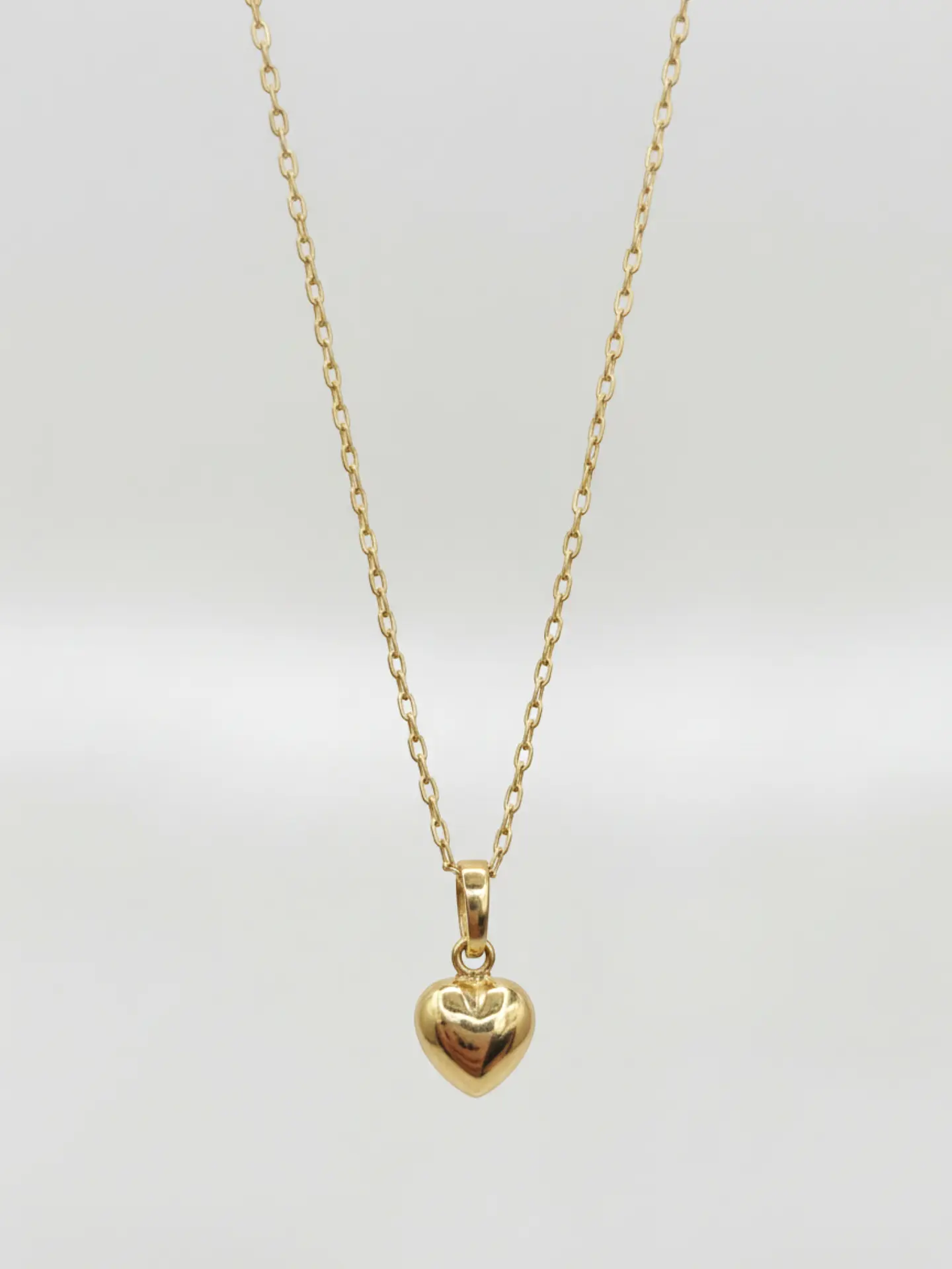 Cadena Corazón de Amor Delicado Oro 18k 5