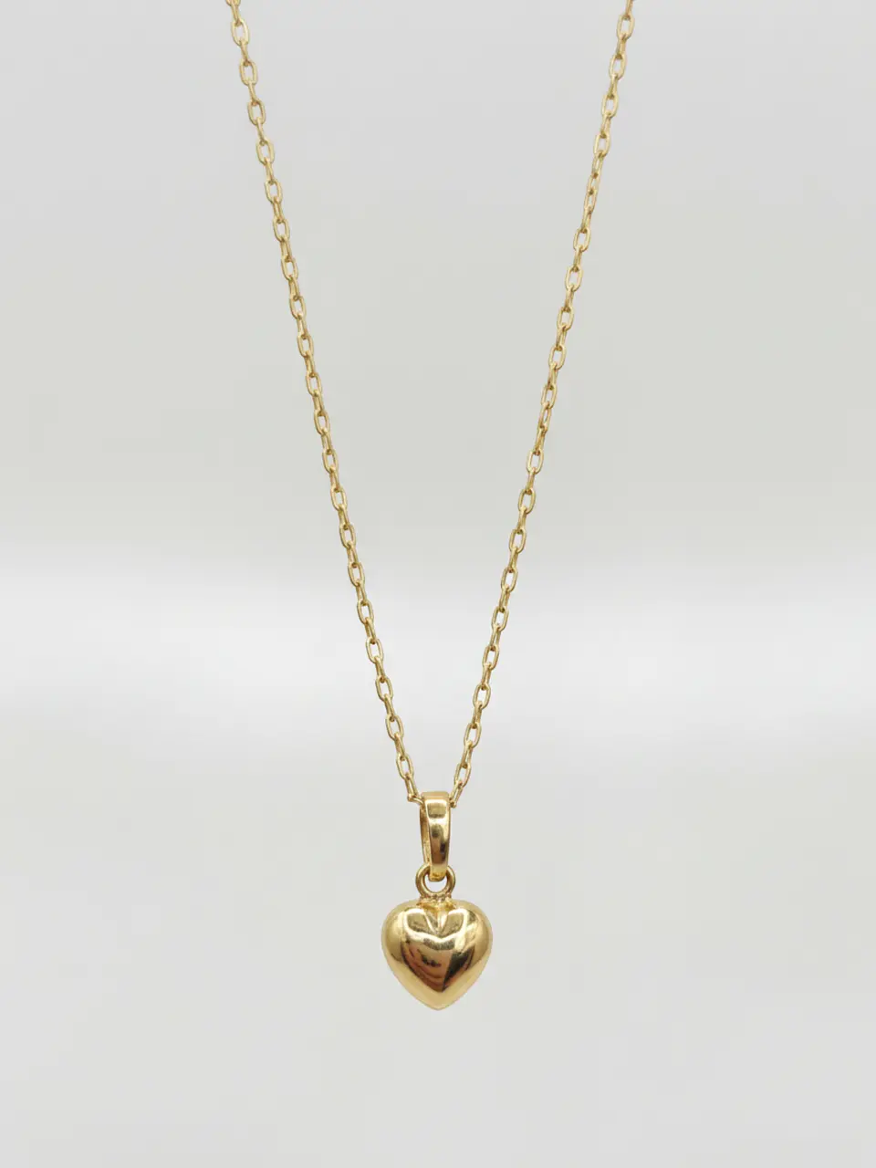 Cadena Corazón de Amor Delicado Oro 18k 5