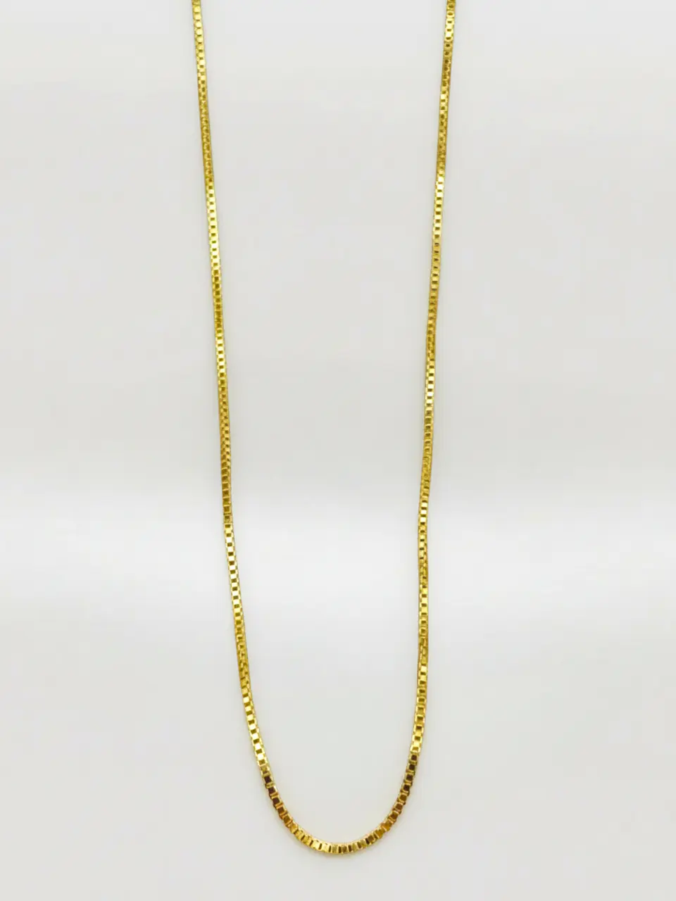 Cadena Veneciana Minimal Italiana Oro 18k 3