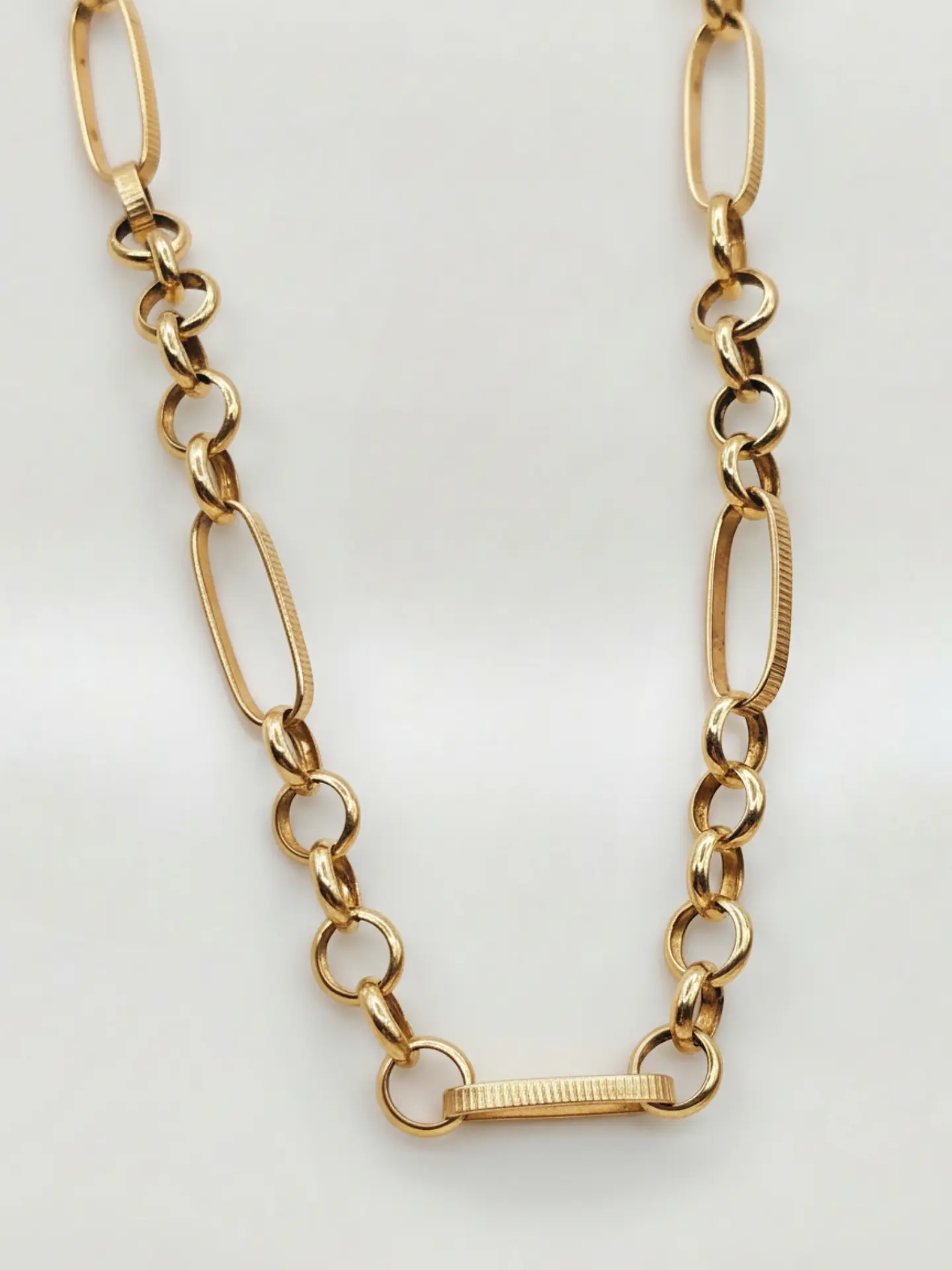 Pulsera Rolo Facetada Distinción Oro 18k 2