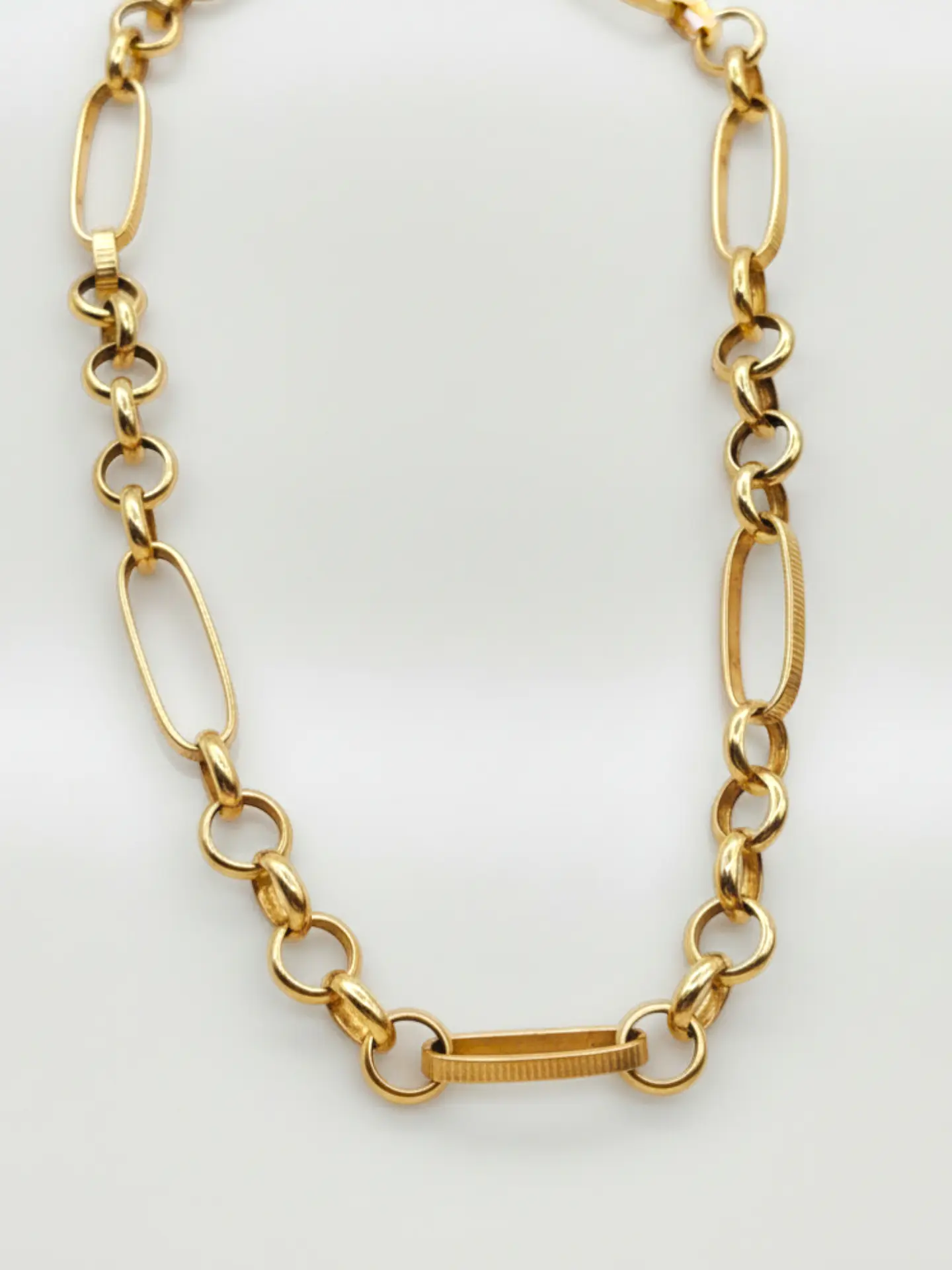 Pulsera Rolo Facetada Distinción Oro 18k 6