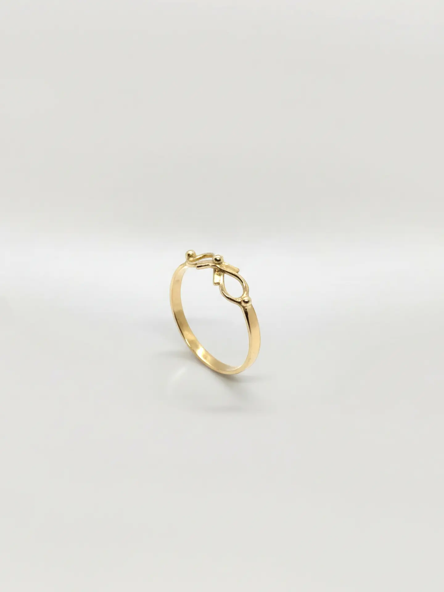 Anillo Infinito Promesa Oro 18k 3