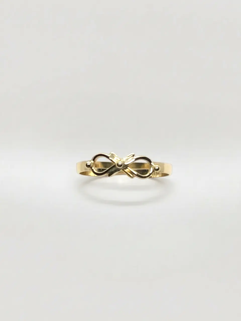 Anillo Infinito Promesa Oro 18k 4