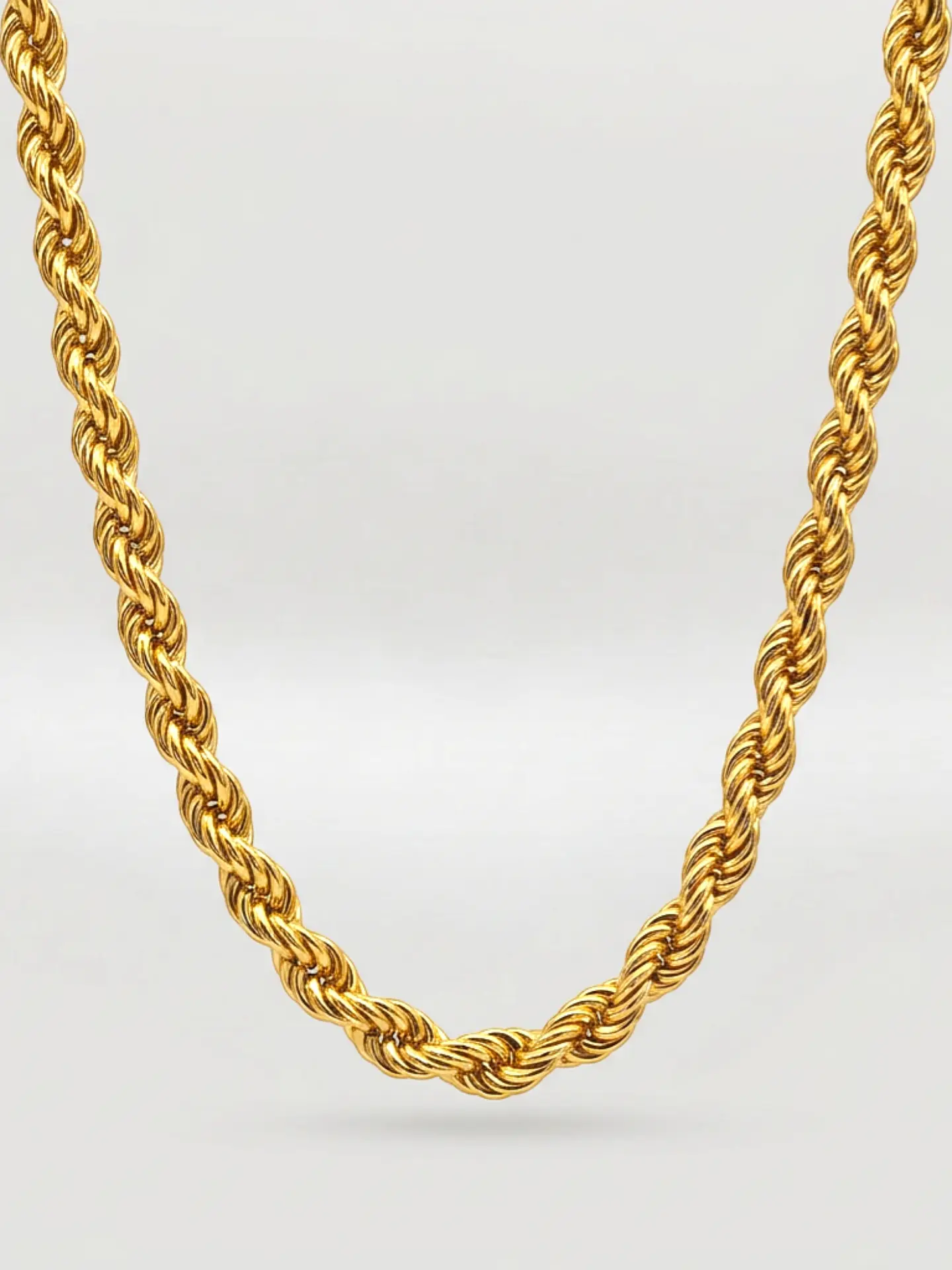 Cadena Espiral Majestuosa Oro 18k 2