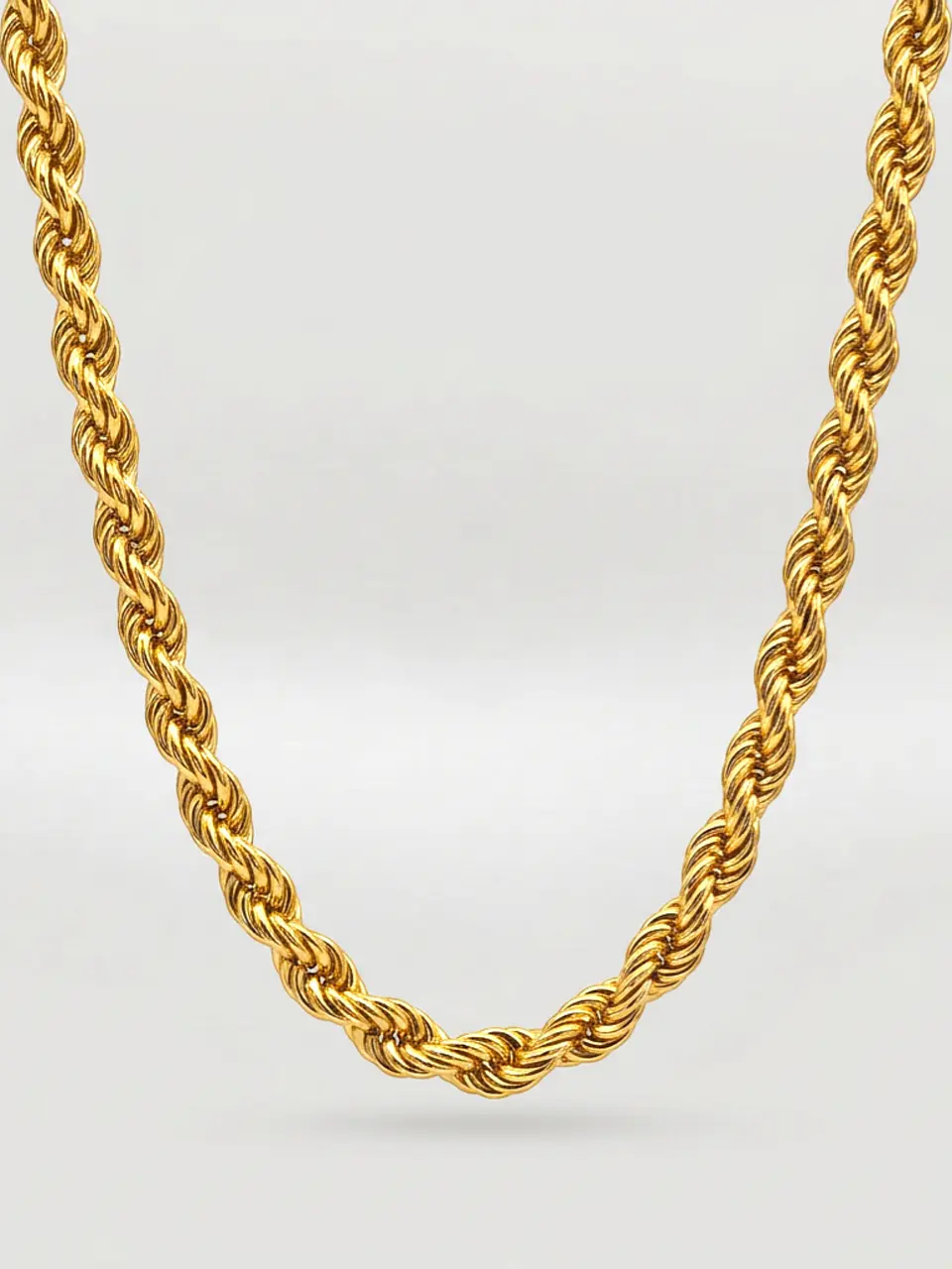 Cadena Espiral Majestuosa Oro 18k 2