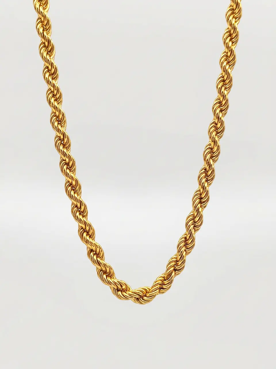 Cadena Espiral Majestuosa Oro 18k 4