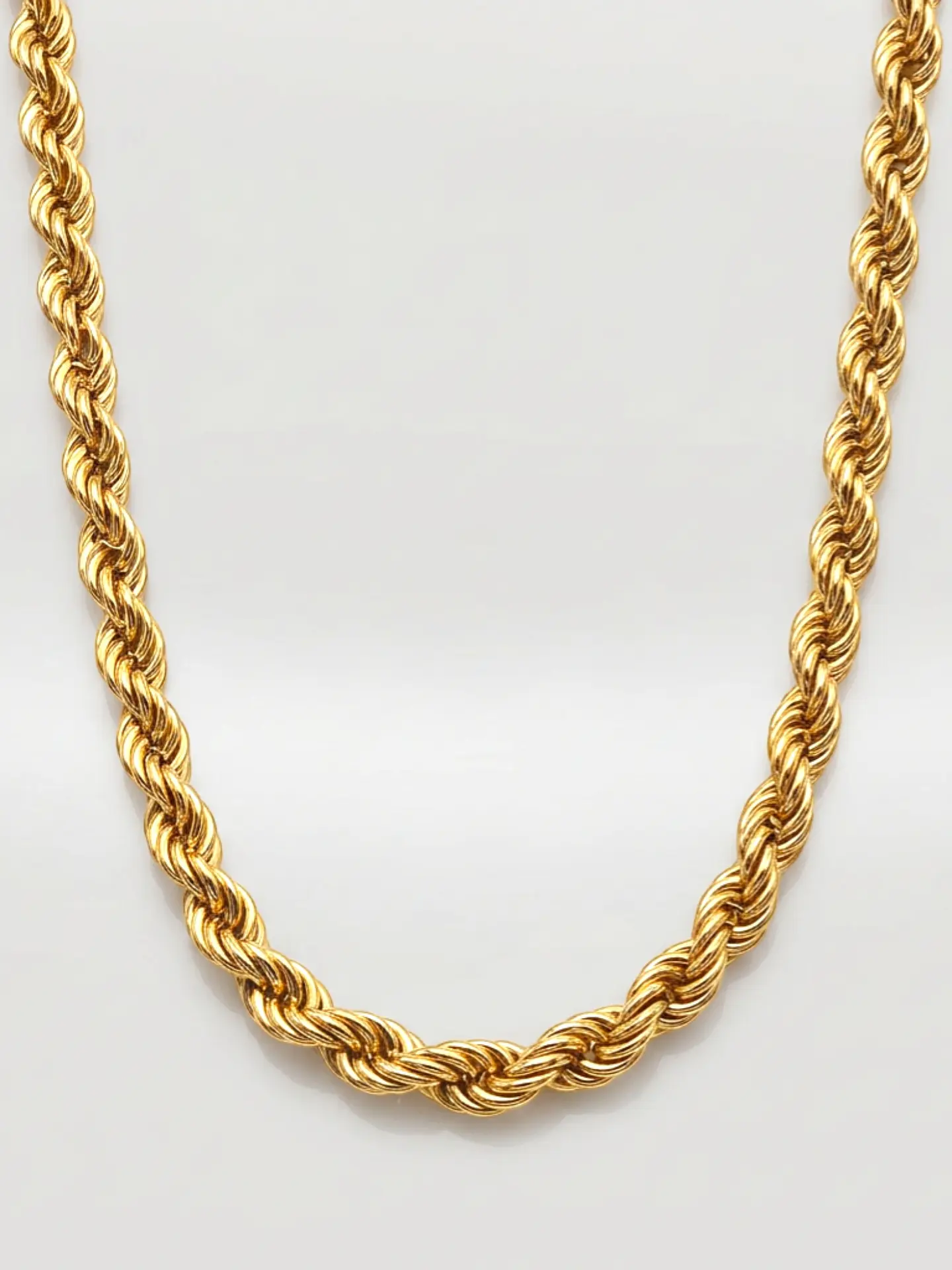 Cadena Espiral Majestuosa Oro 18k 1