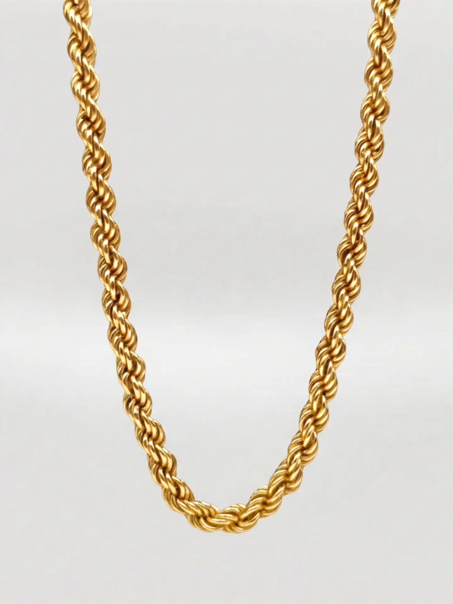 Cadena Espiral Majestuosa Oro 18k 5