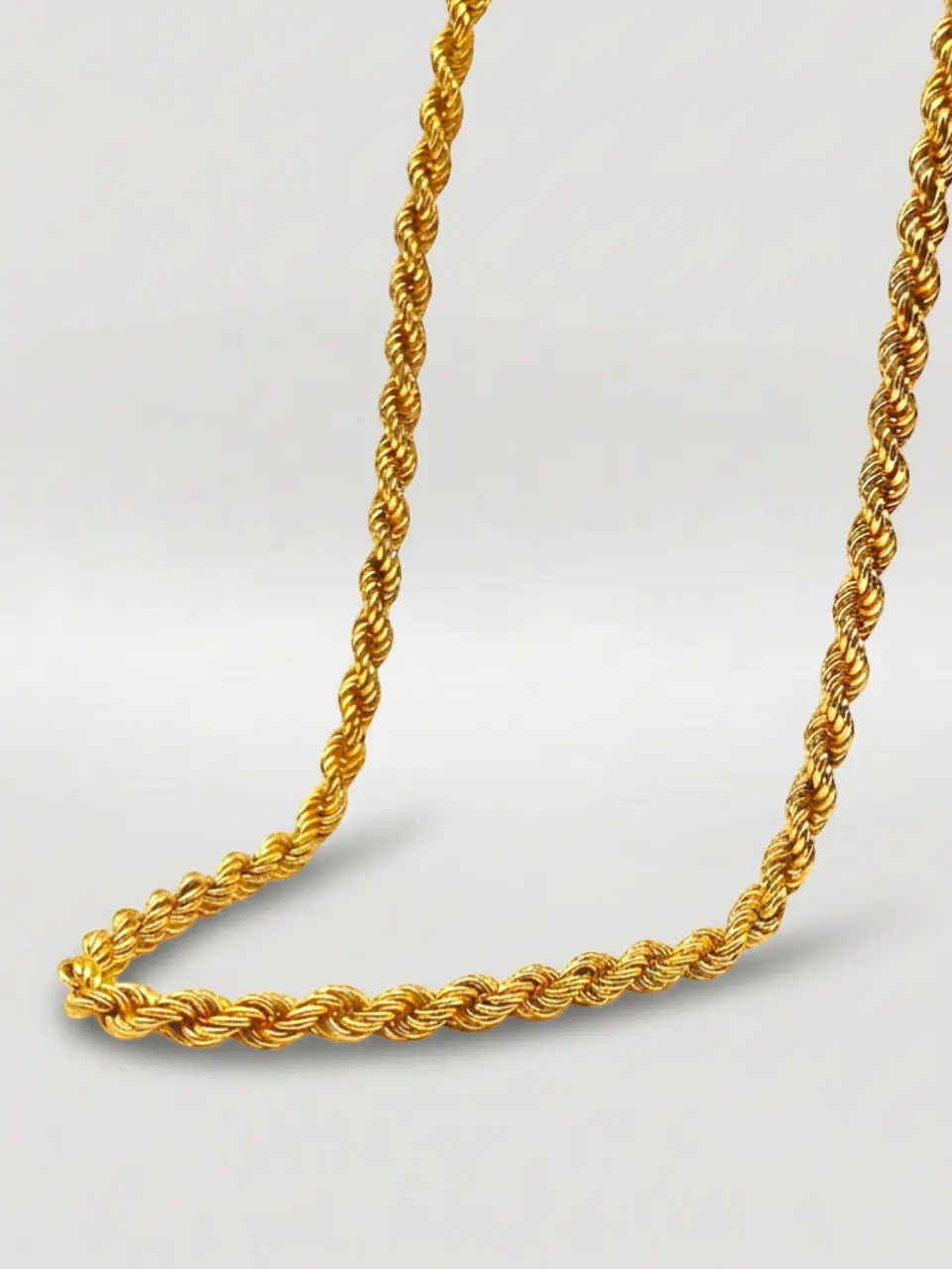 Cadena Espiral Majestuosa Oro 18k 6