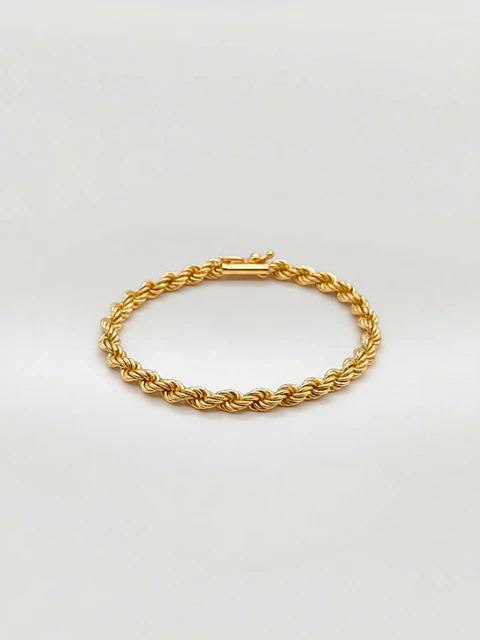 Pulsera Espiral de Estatus Oro 18k