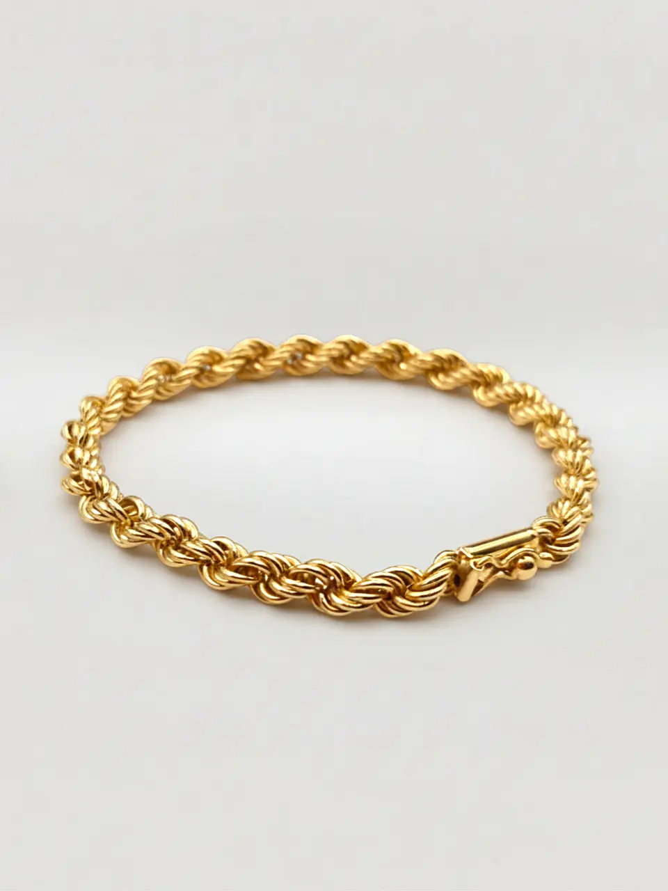 Pulsera Espiral de Estatus Oro 18k 4