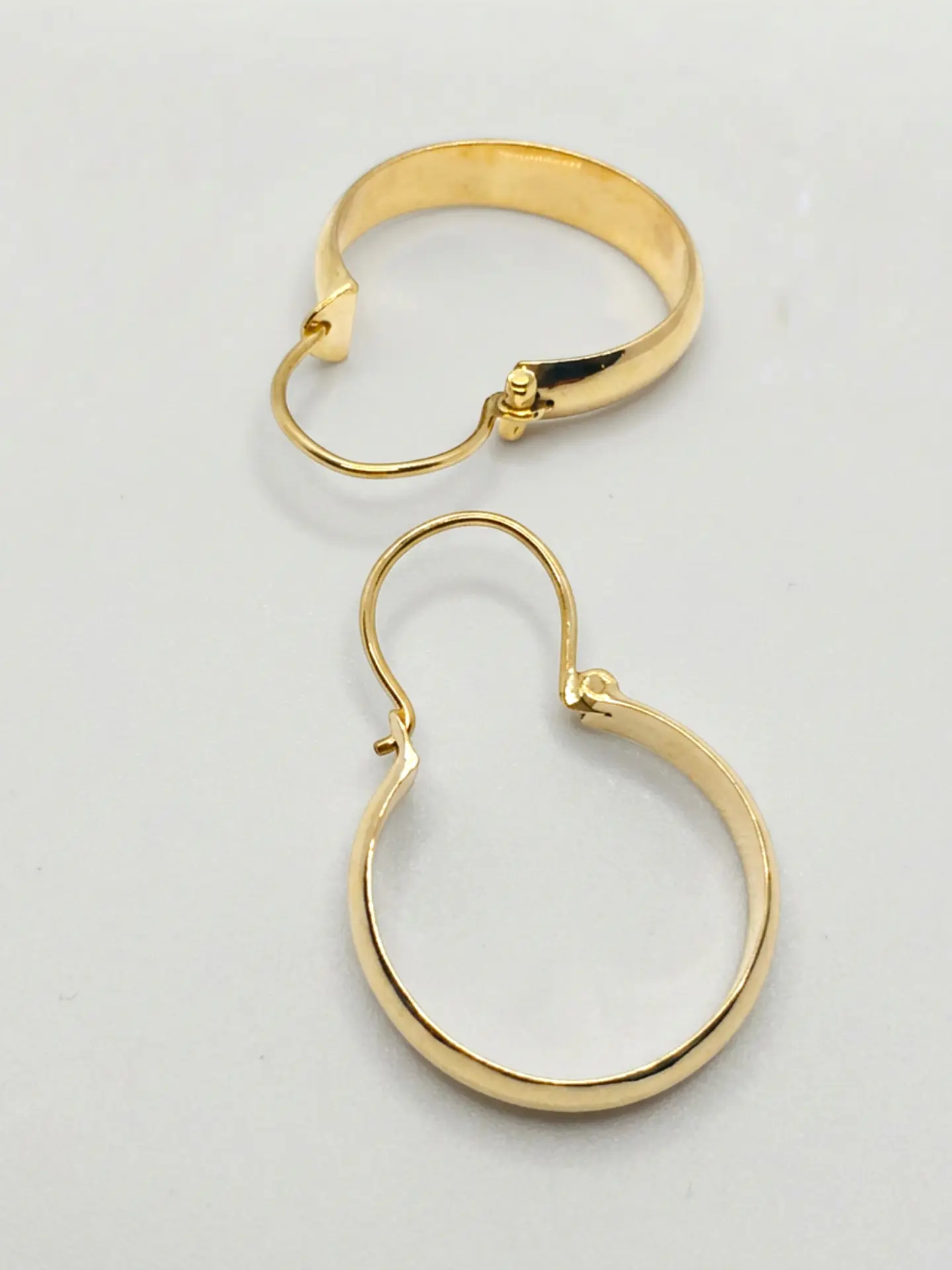 Aros Argolla Bote de Gala Oro 18k 3