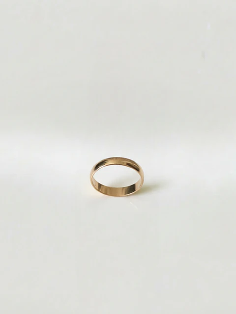 Argollas Tradición Media Caña 3 mm Oro 18k
