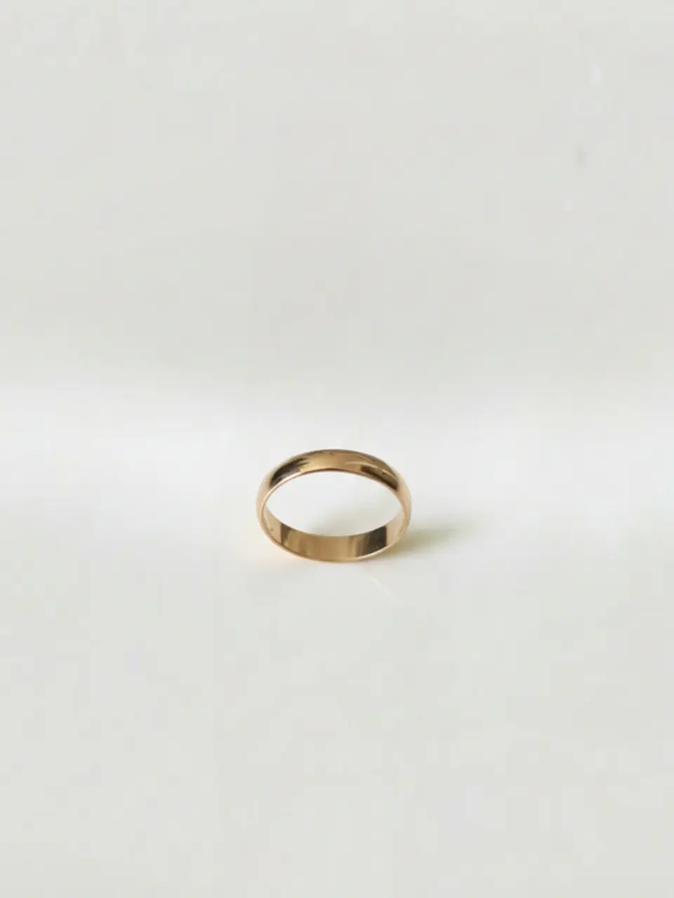 Argollas Tradición Media Caña 3 mm Oro 18k 2