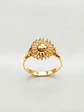 Anillo Sol Trenzado Oro 18k - Miniatura 1