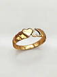 Anillo Dos Corazones Unidos Oro 18k - Miniatura 3