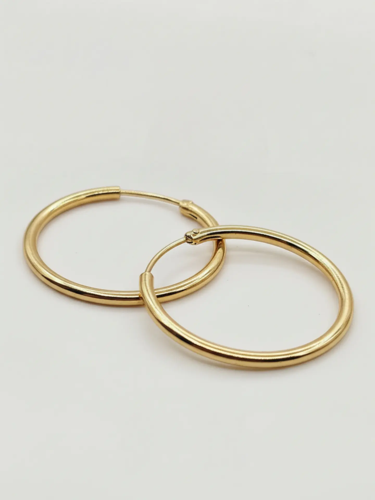 Aros Argolla Tubo de Gala Oro 18k 1