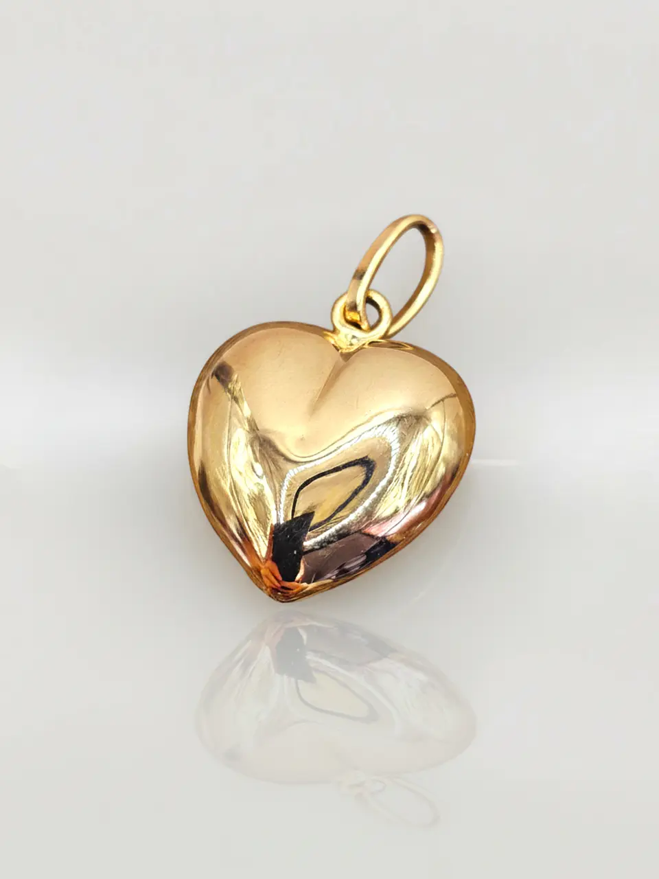 Colgante Corazón de Amor Eterno Oro 18k 1