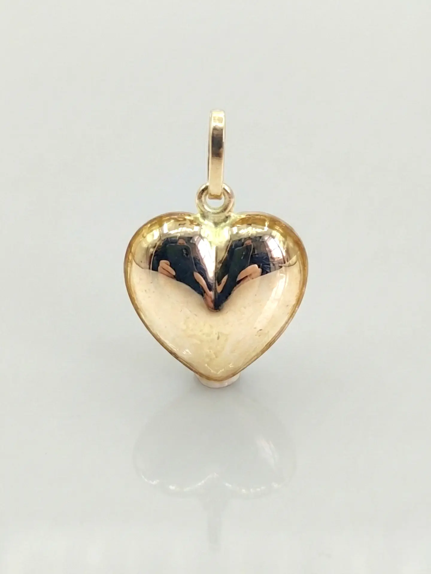 Colgante Corazón de Amor Eterno Oro 18k 3