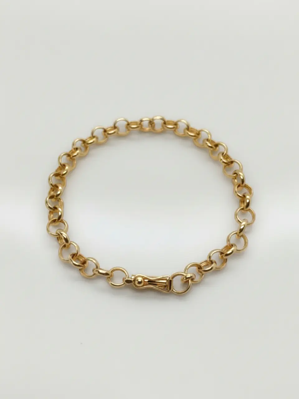 Pulsera Rolo Clásica Oro 18k 2