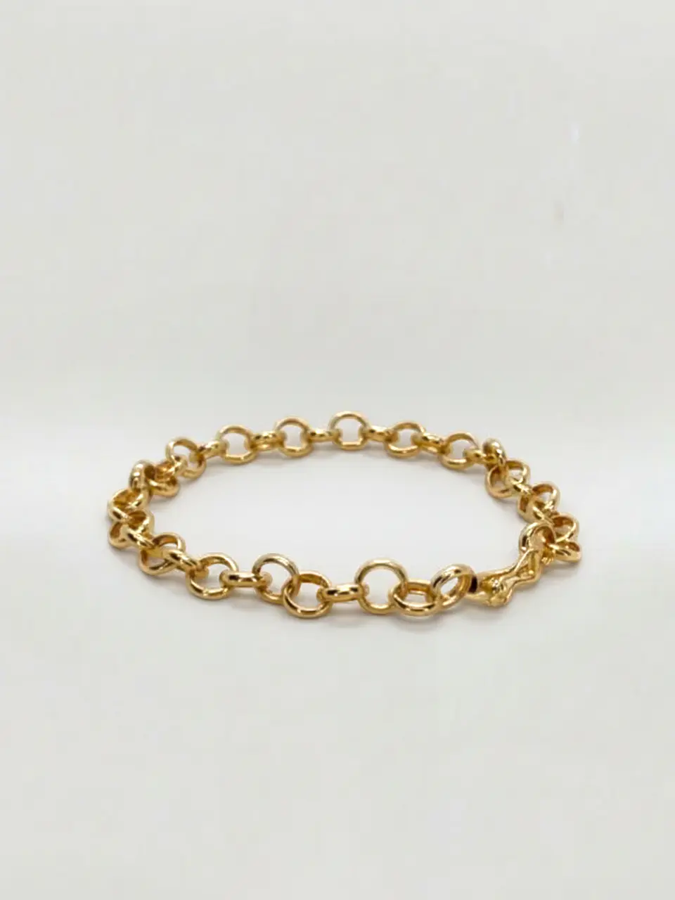 Pulsera Rolo Clásica Oro 18k 1