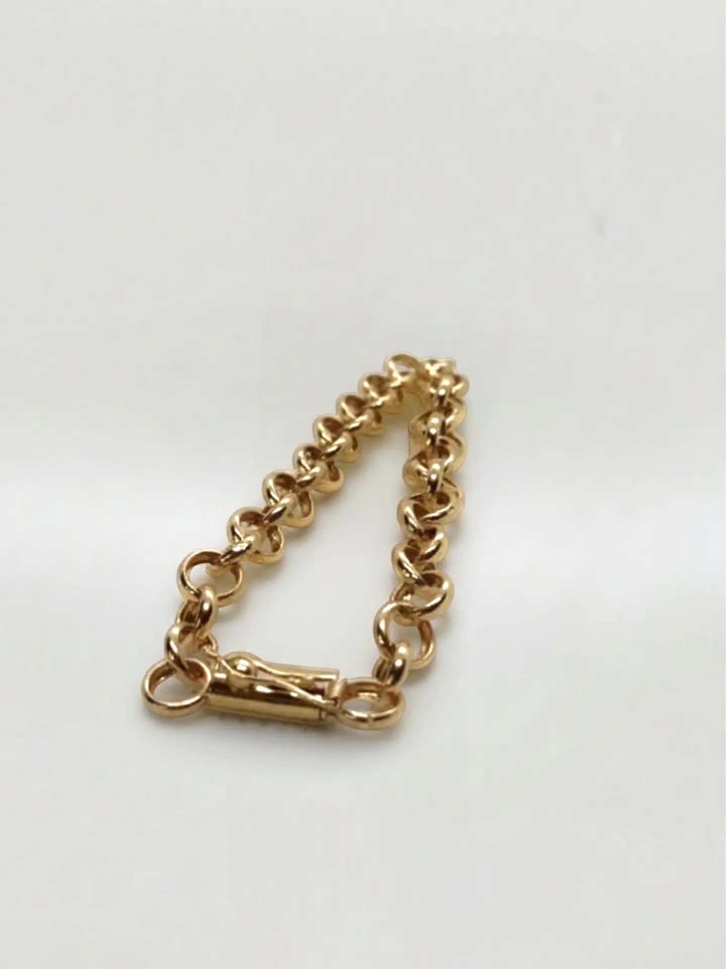 Pulsera Rolo Clásica Oro 18k 3