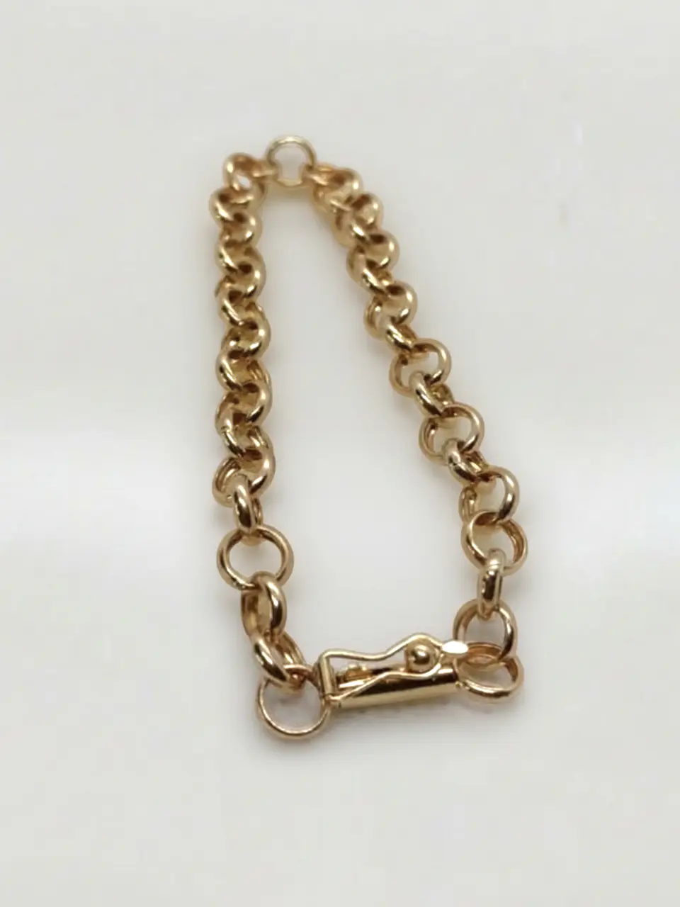 Pulsera Rolo Clásica Oro 18k 4