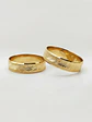 Argollas Nupciales Diseño Exclusivo 5 mm Oro 18k - Miniatura 2