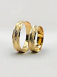 Argollas Nupciales Diseño Exclusivo 5 mm Oro 18k - Miniatura 3