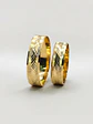 Argollas Nupciales Diseño Exclusivo 5 mm Oro 18k - Miniatura 4