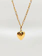 Cadena Cartier Corazón en Relieve Majestuoso Oro 18k - Miniatura 5