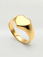 Anillo Sello Corazón de Gala Oro 18k - Miniatura 6