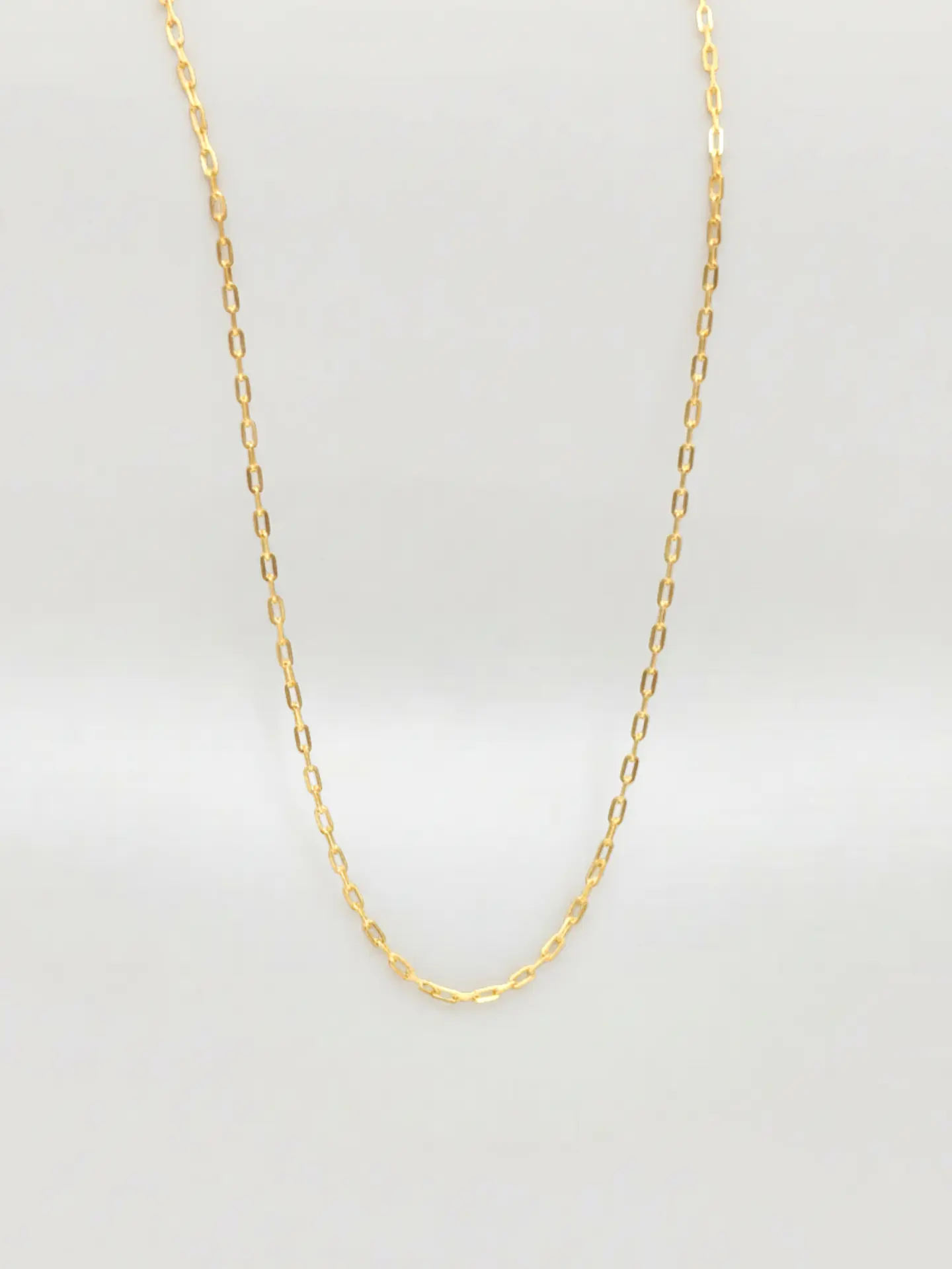 Cadena Limada Esencia Oro 18k 4