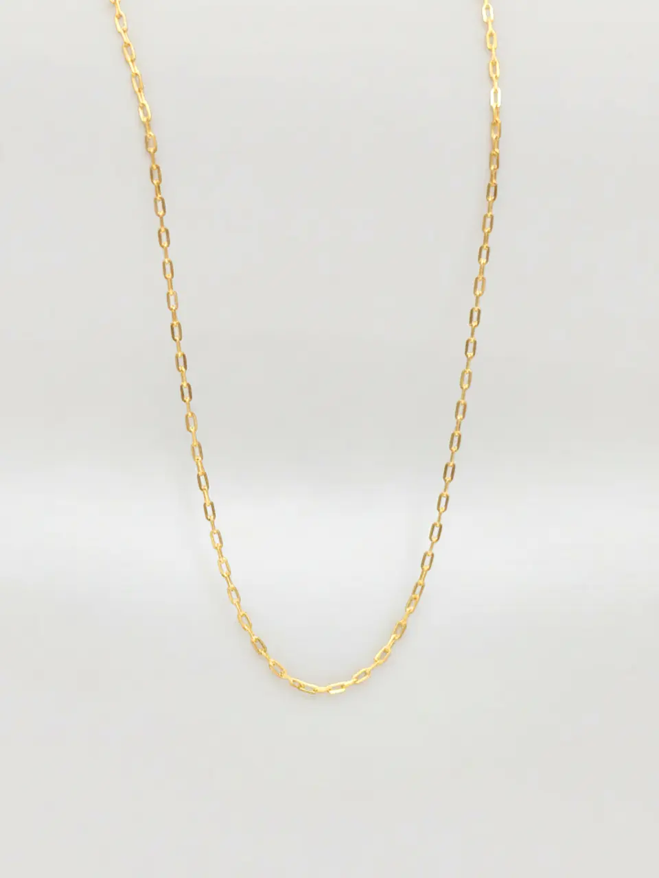 Cadena Limada Esencia Oro 18k 4