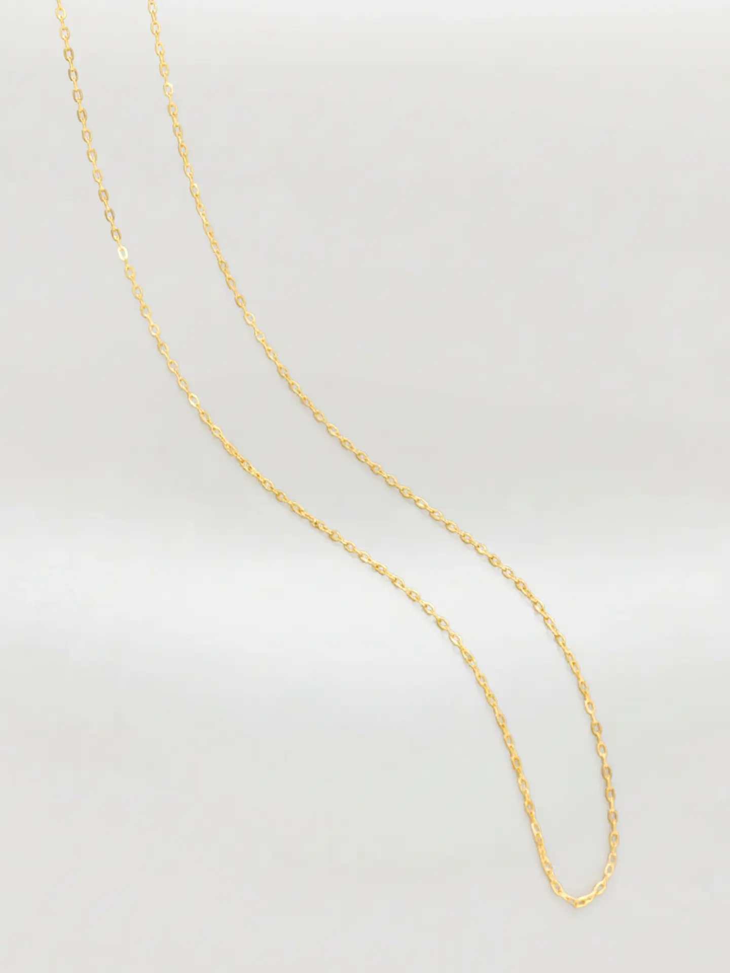 Cadena Limada Esencia Oro 18k 5