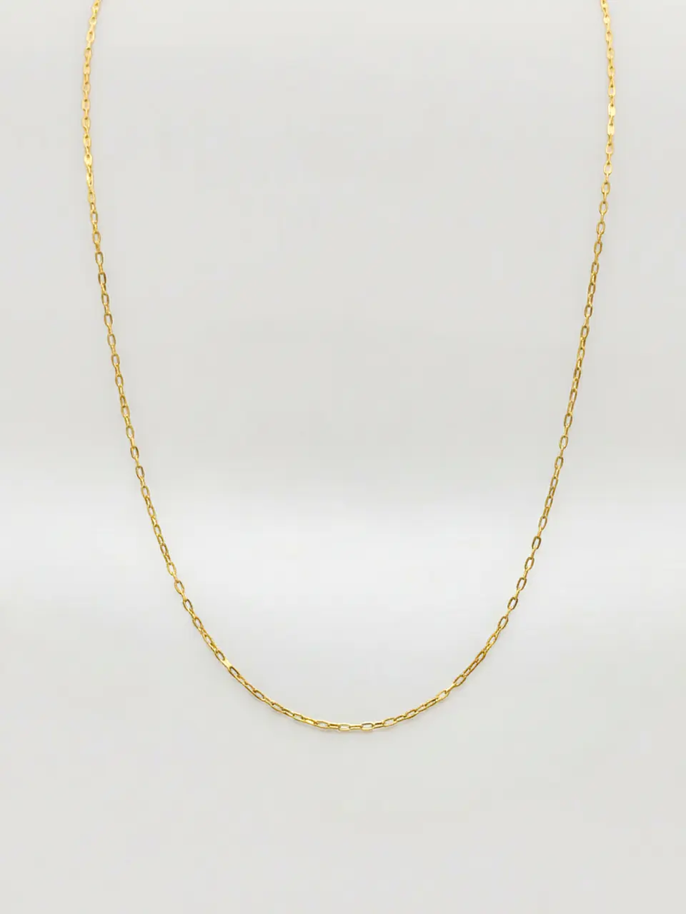 Cadena Limada Esencia Oro 18k 1