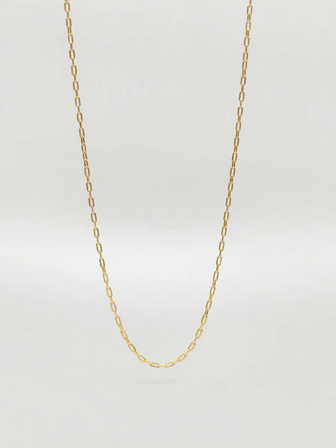 Cadena Limada Esencia Oro 18k