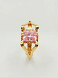 Anillo Chatón Rosa de Francia de Estatus Oro 18k - Miniatura 2