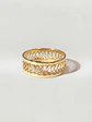 Anillo Filigrana Elegancia Esculpida Oro 18k - Miniatura 1