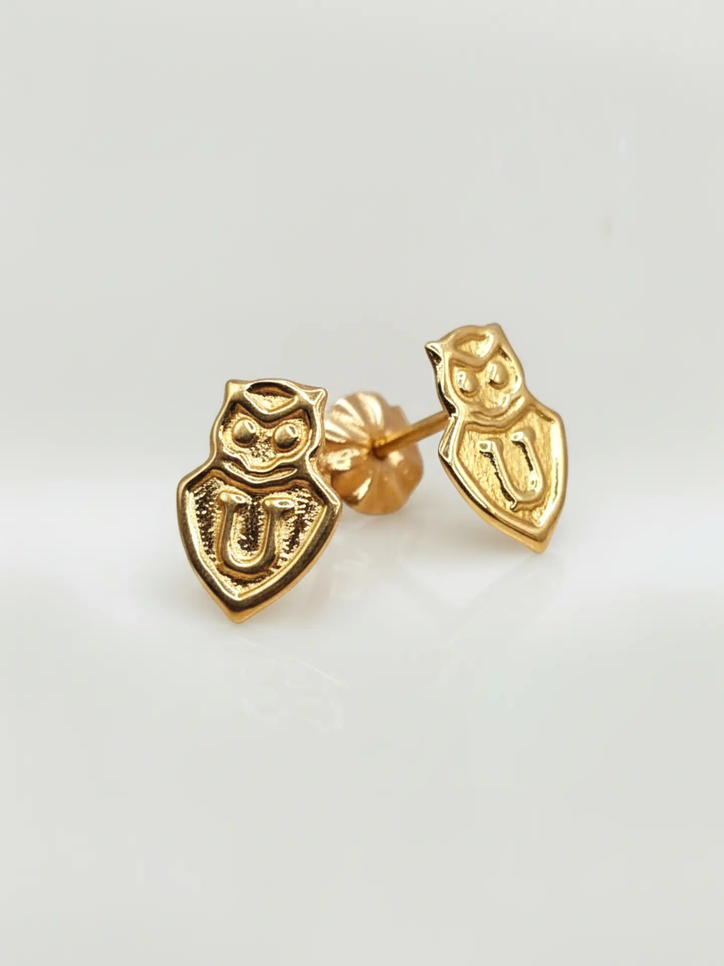 Aros Escudo Albo Pasión Grande Oro 18k 3