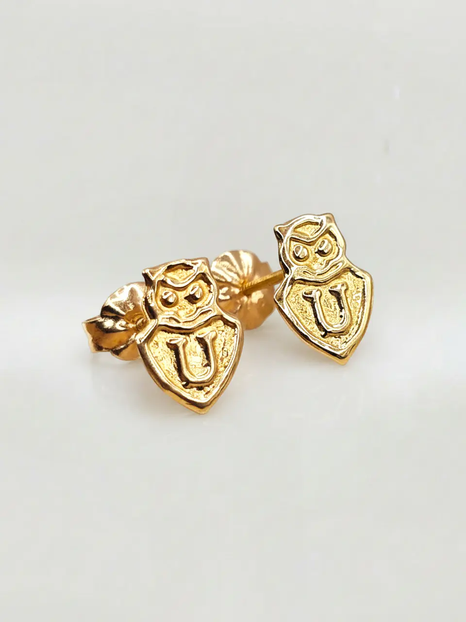 Aros Escudo Albo Pasión Grande Oro 18k 1