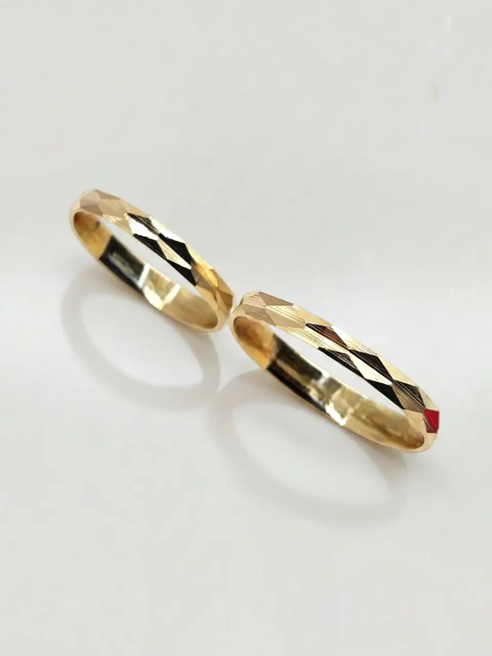 Anillo Ilusiones Rombos Vanguardia Oro 18k 3