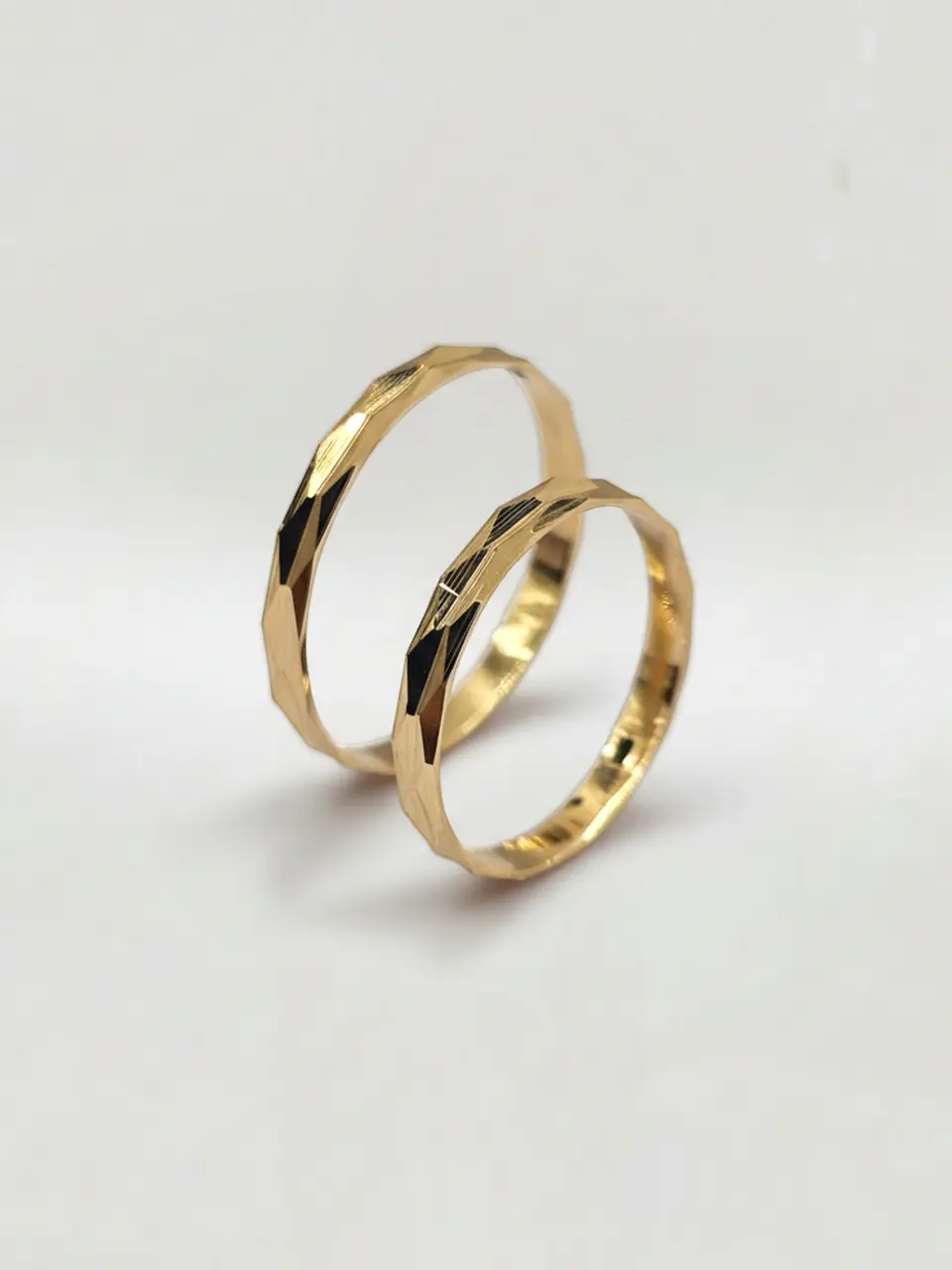 Anillo Ilusiones Rombos Vanguardia Oro 18k 4