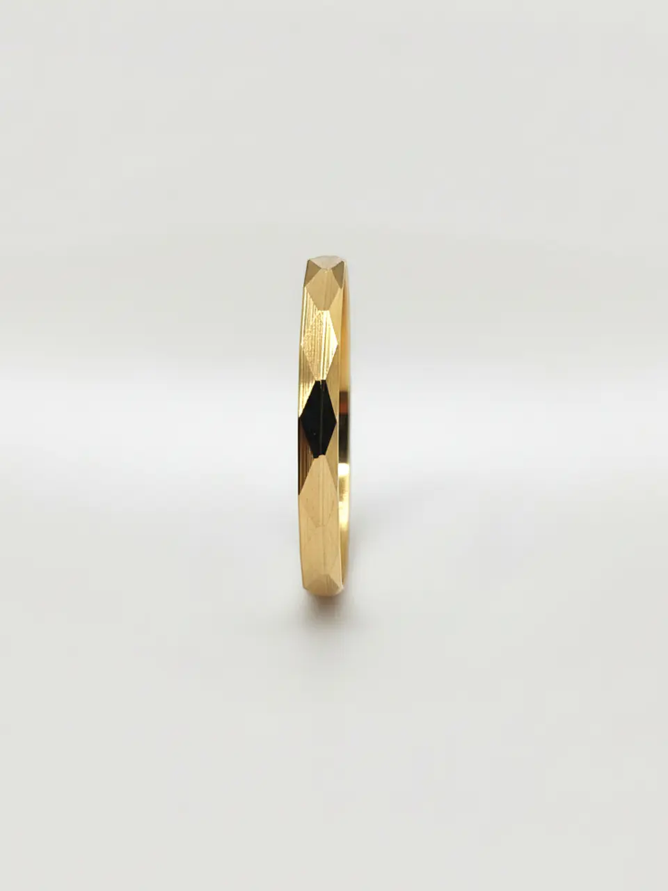 Anillo Ilusión Individual Rombos Oro 18k 4